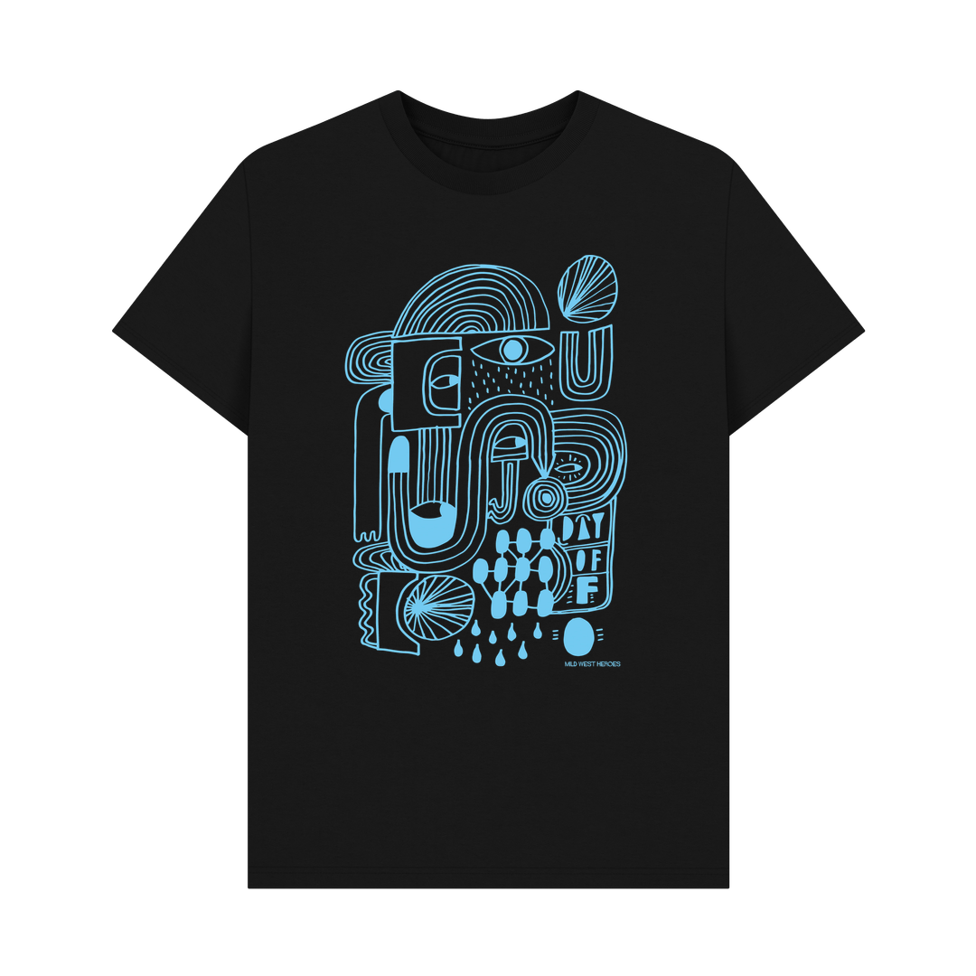 Black Day Off organic cotton t-shirt