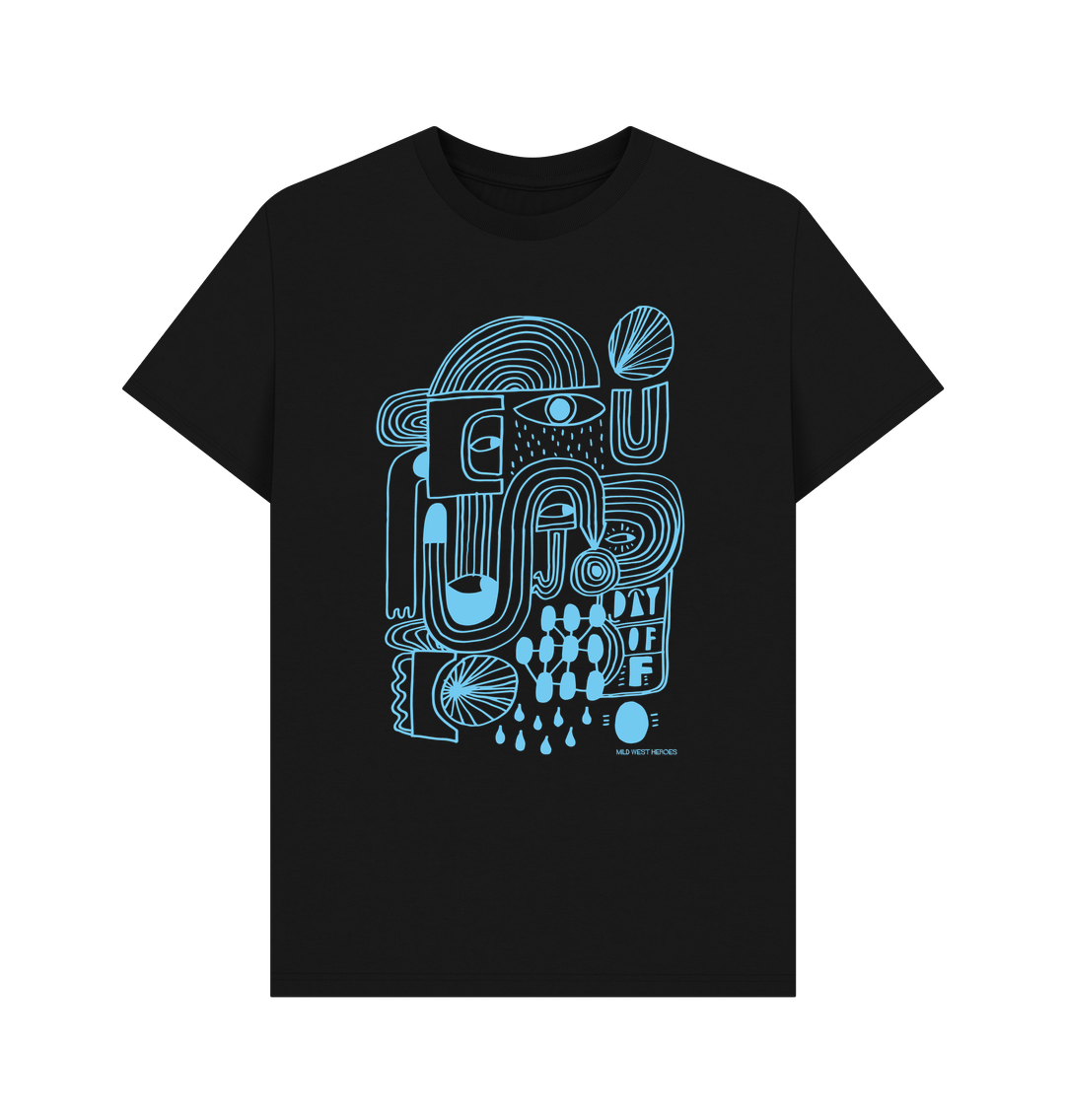 Black Day Off organic cotton t-shirt