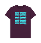 Purple Caravans organic cotton t-shirt