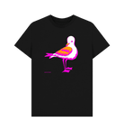 Black @ Mardyke Gull organic cotton t-shirt
