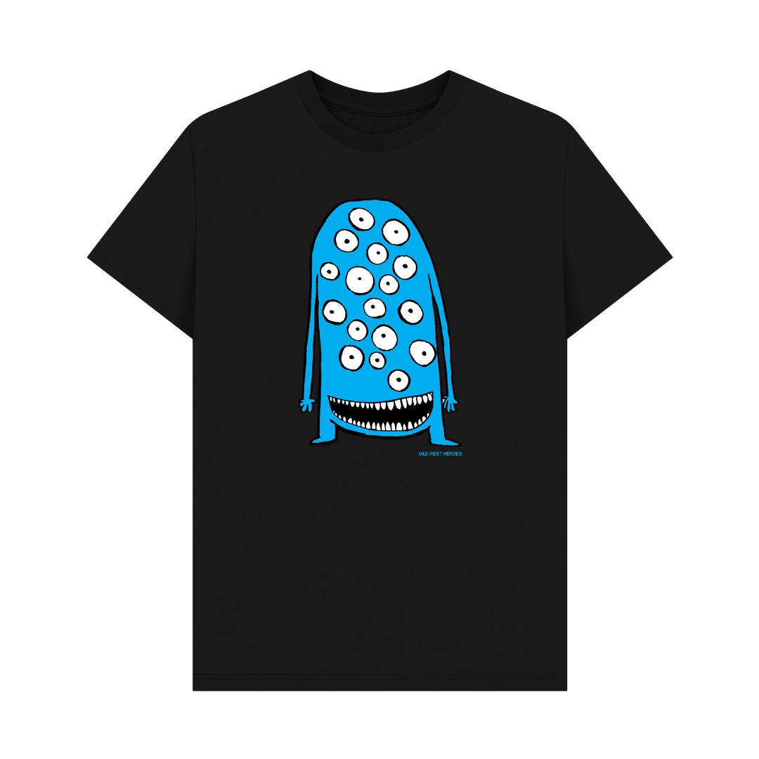 Black It's Geoff! graphic t-shirt