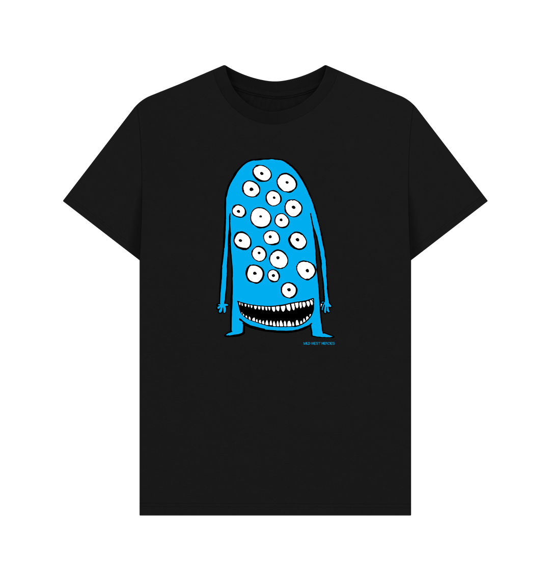 Black It's Geoff! graphic t-shirt