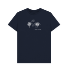 Navy Blue You Look a Mess graphic t-shirt featuring Doodle and Scribble