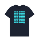 Navy Blue Caravans organic cotton t-shirt