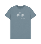 Stone Blue You Look a Mess graphic t-shirt featuring Doodle and Scribble