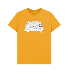 Mustard Monster Club graphic t-shirt