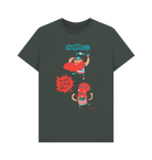 Dark Grey Why Are Pirates Called Pirates? graphic t-shirt