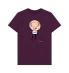 Purple Weirdo organic cotton t-shirt