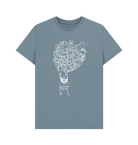 Stone Blue Doodleboy graphic t-shirt