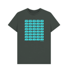 Dark Grey Caravans organic cotton t-shirt