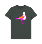 Dark Grey @ Mardyke Gull organic cotton t-shirt