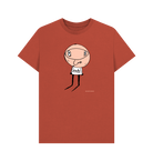 Rust Weirdo organic cotton t-shirt