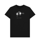 Black I'm Over Drawn graphic t-shirt