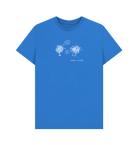 Bright Blue You Look a Mess graphic t-shirt featuring Doodle and Scribble