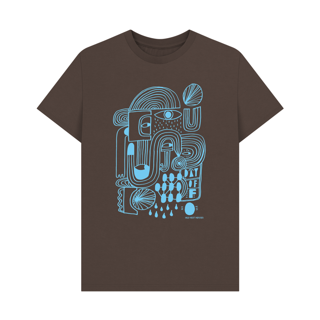 Chocolate Day Off organic cotton t-shirt