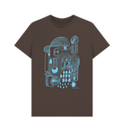 Chocolate  Day Off organic cotton t-shirt