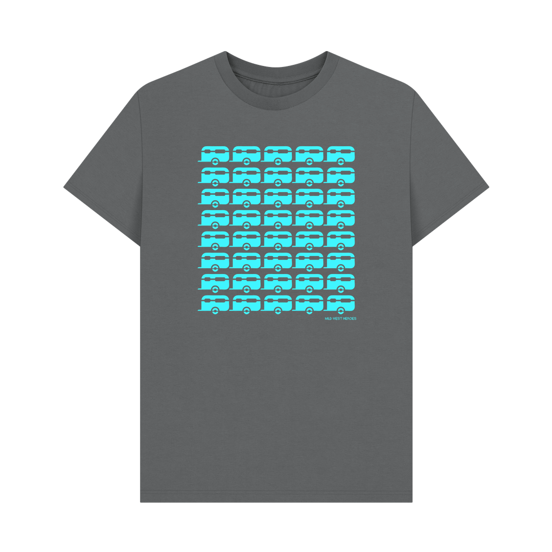 Slate Grey Caravans organic cotton t-shirt