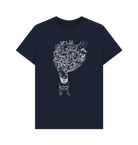 Navy Blue Doodleboy graphic t-shirt