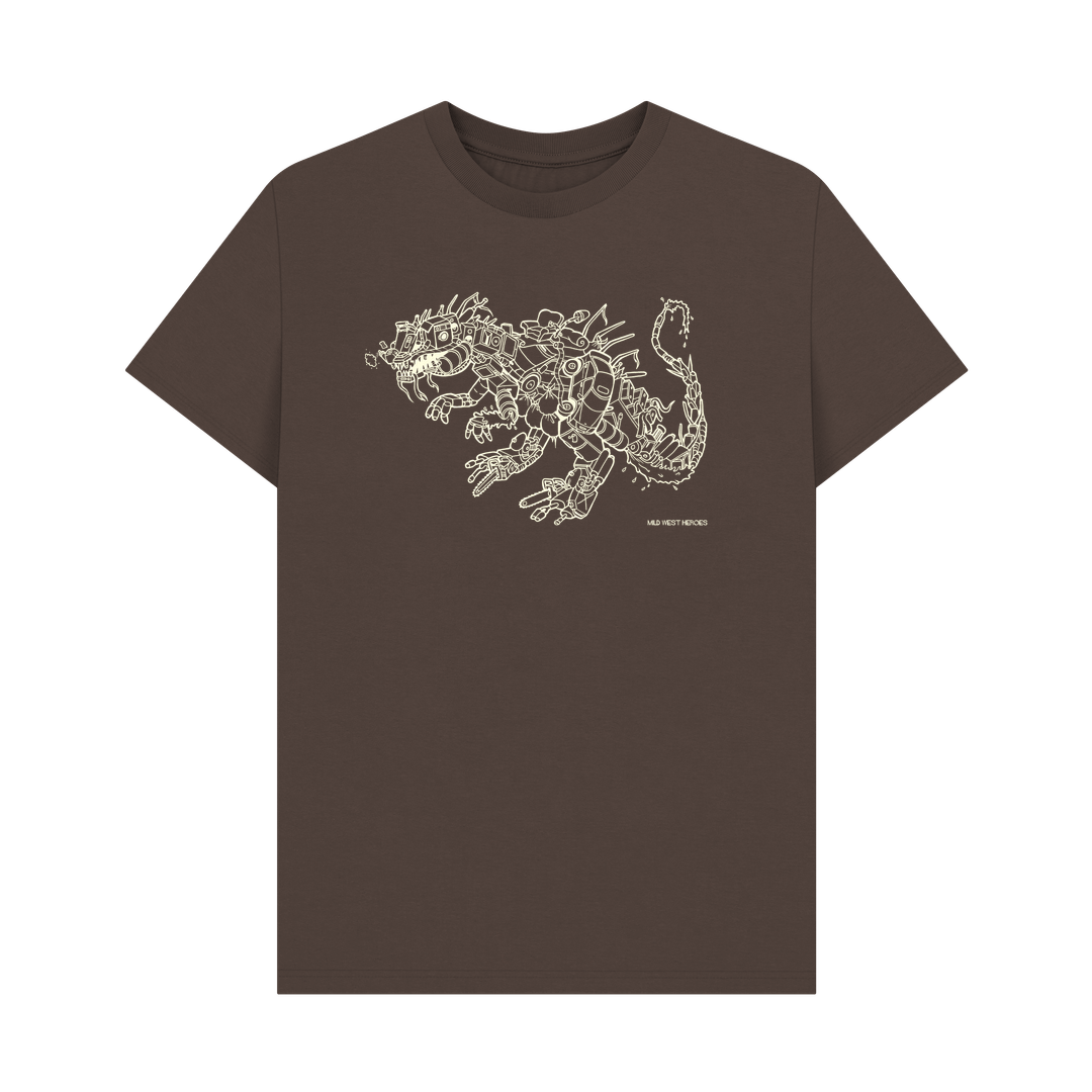 Chocolate Junk Dino graphic t-shirt