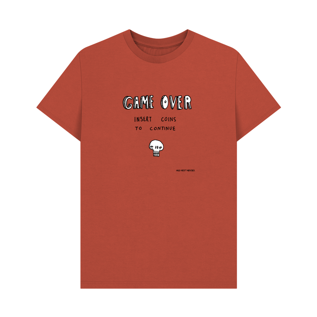 Rust Game Over graphic t-shirt