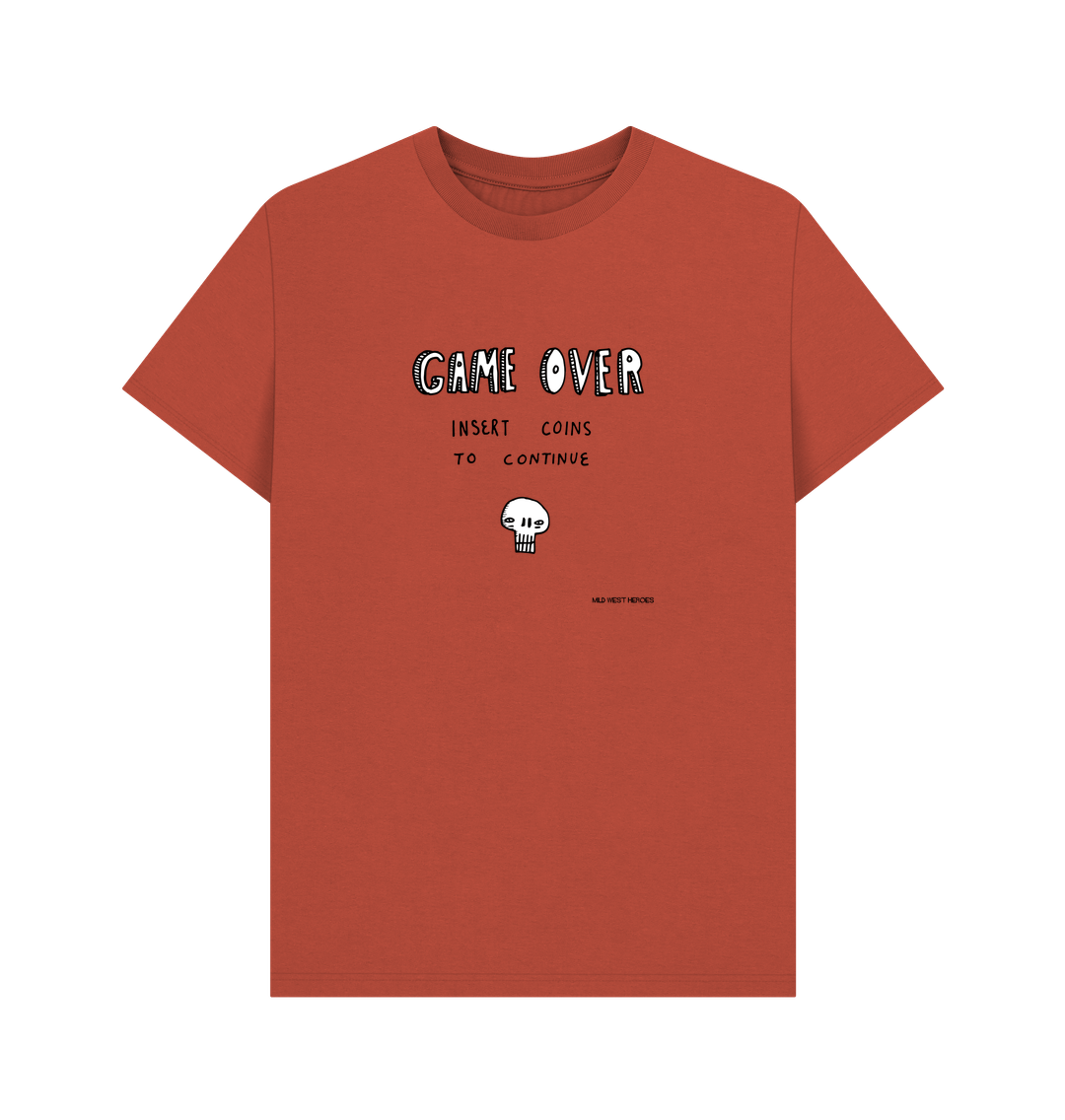 Rust Game Over graphic t-shirt
