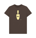 Chocolate Dig organic cotton t-shirt