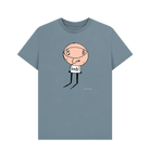 Stone Blue  Weirdo organic cotton t-shirt