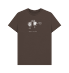 Chocolate I'm Over Drawn graphic t-shirt