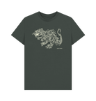 Dark Grey Junk Dino graphic t-shirt