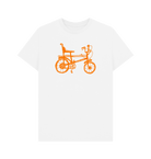 White Chopper Bike graphic t-shirt