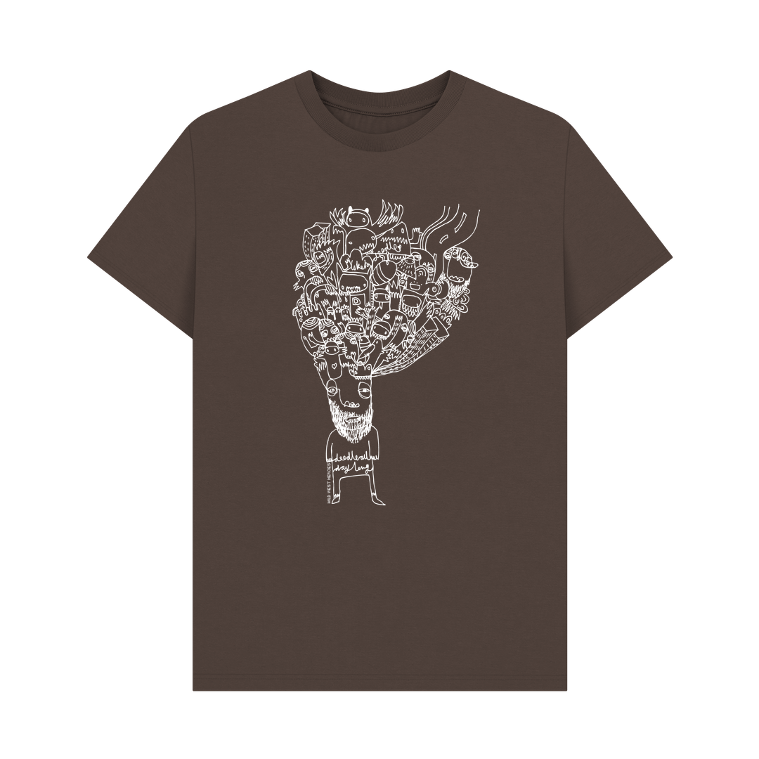 Chocolate Doodleboy graphic t-shirt