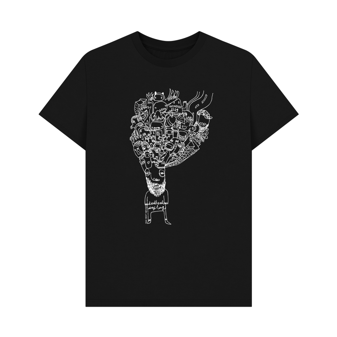 Black Doodleboy graphic t-shirt