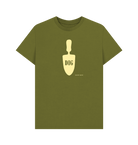 Moss Green Dig organic cotton t-shirt