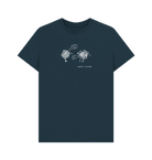 Denim Blue You Look a Mess graphic t-shirt featuring Doodle and Scribble
