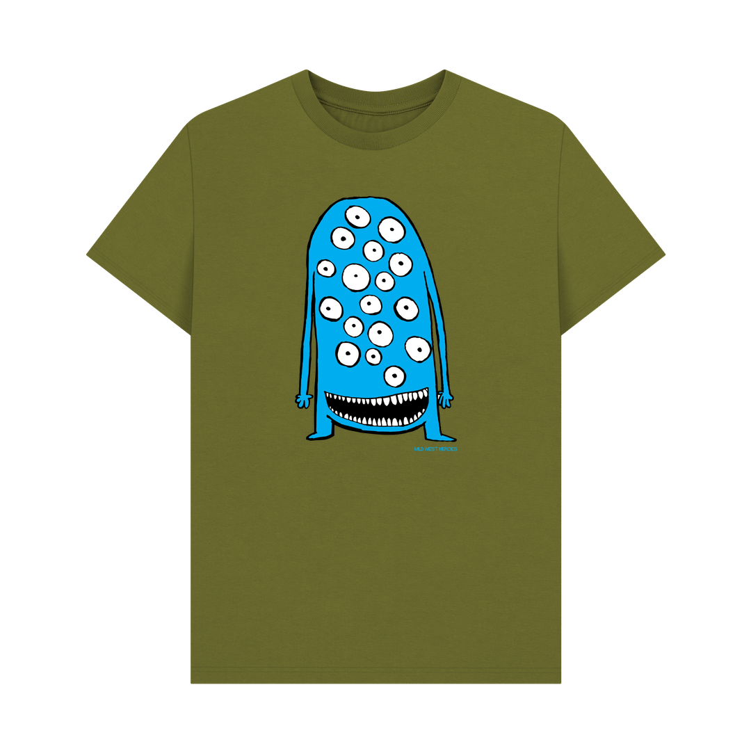 Moss Green It's Geoff! graphic t-shirt