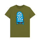Moss Green It's Geoff! graphic t-shirt
