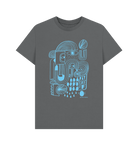 Slate Grey Day Off organic cotton t-shirt