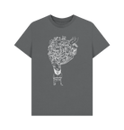 Slate Grey Doodleboy graphic t-shirt