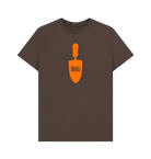 Brown Dig organic cotton t-shirt