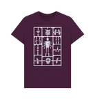 Purple Airfix Robot organic cotton t-shirt