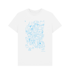 White Help Me Escape This Drawing graphic t-shirt