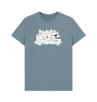 Stone Blue Monster Club graphic t-shirt