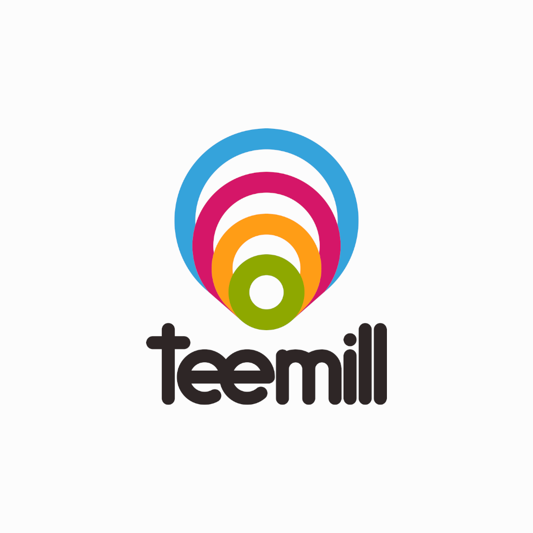 Logo for Teemill, sustainable print on demand
