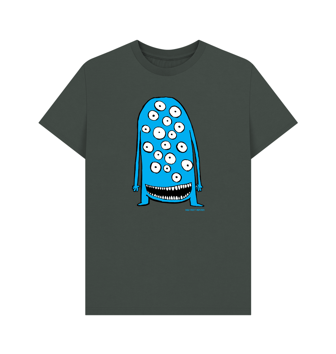 Dark Grey Printed T-shirt