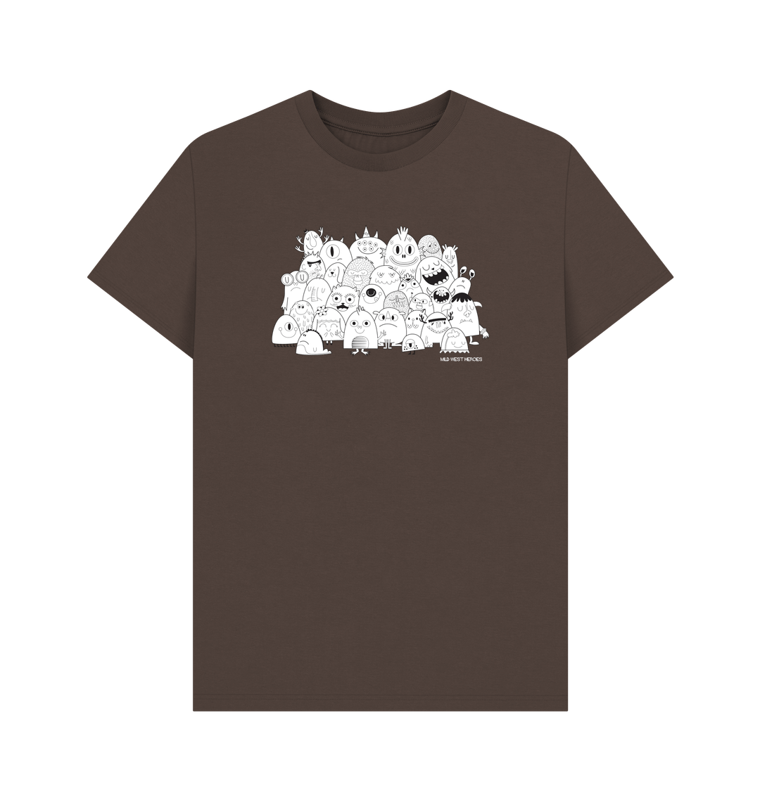 Chocolate Printed T-shirt