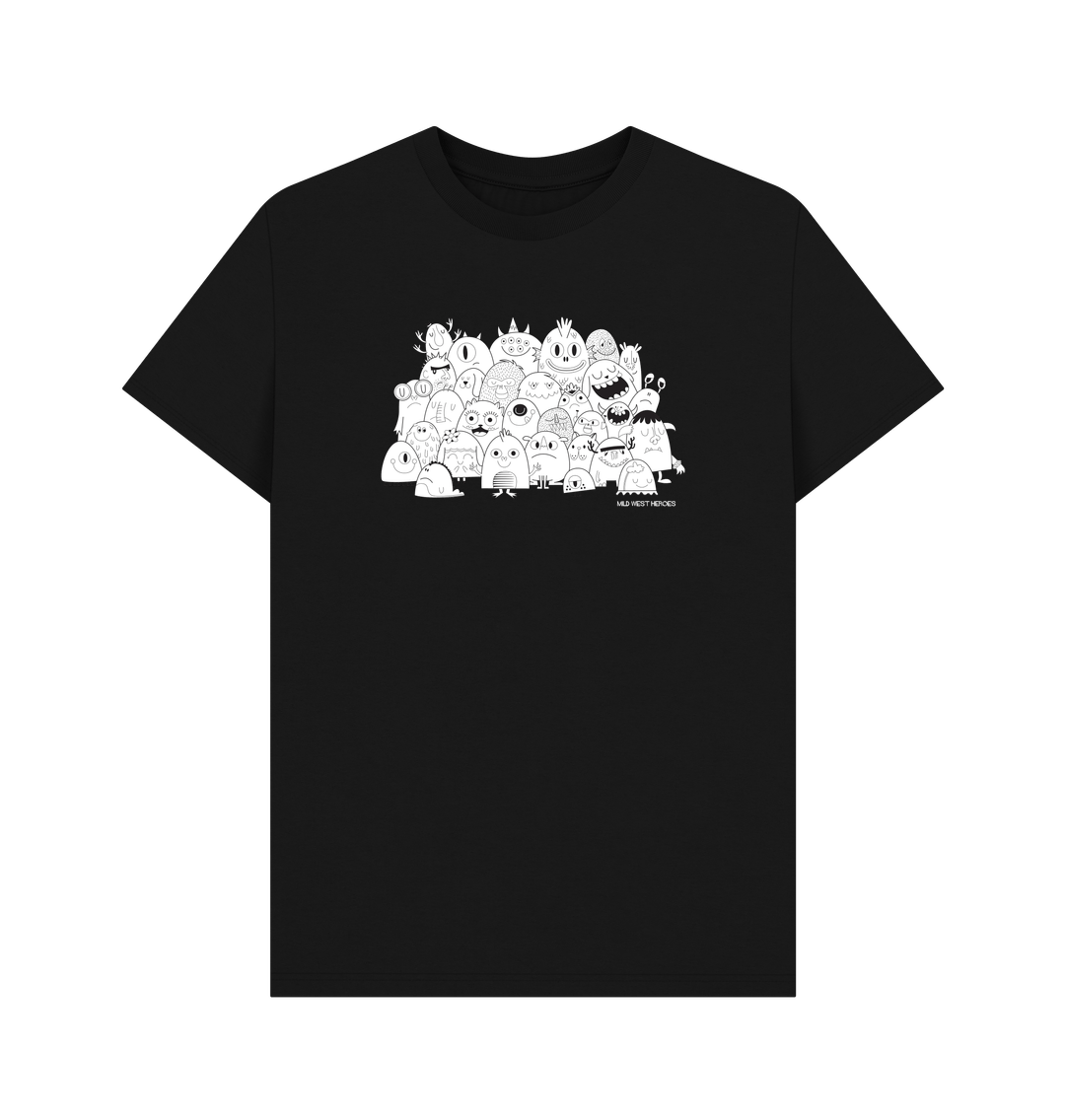Black Monster Club graphic t-shirt
