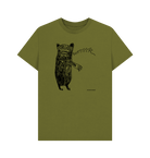 Moss Green Printed T-shirt