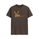 Chocolate Printed T-shirt Front