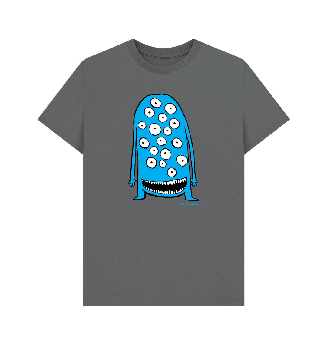 Slate Grey Printed T-shirt