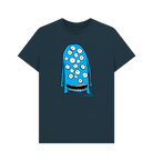 Denim Blue Printed T-shirt